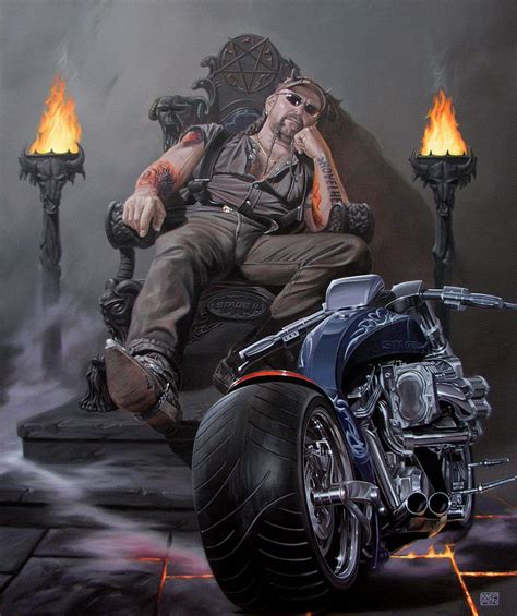 biker art prints|famous motorcycle paintings.